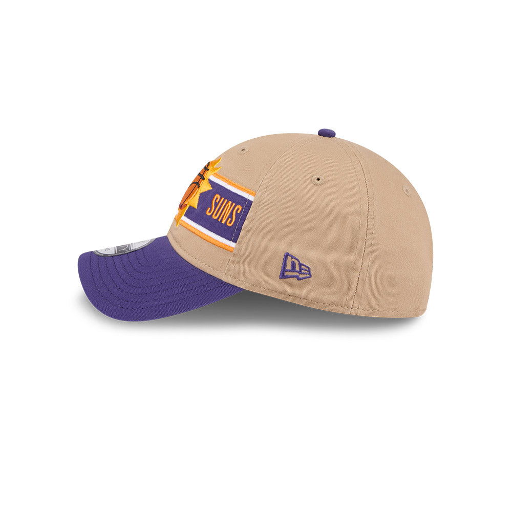 Phoenix Suns Hat - Camel NBA 2024 Draft 9Twenty Strapback Cap - New Era